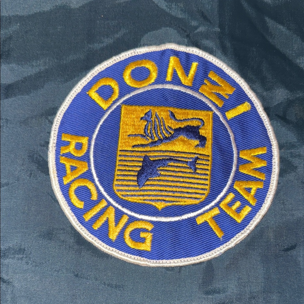 Donzi racing team vintage 60s 70s talon zipper jacket mechanic medium - Picture 8 of 9